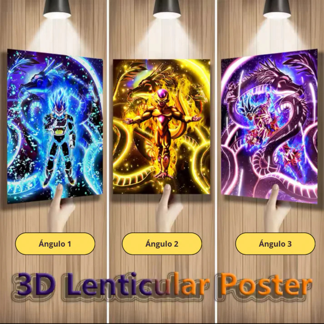 Póster 3D Dragon Ball