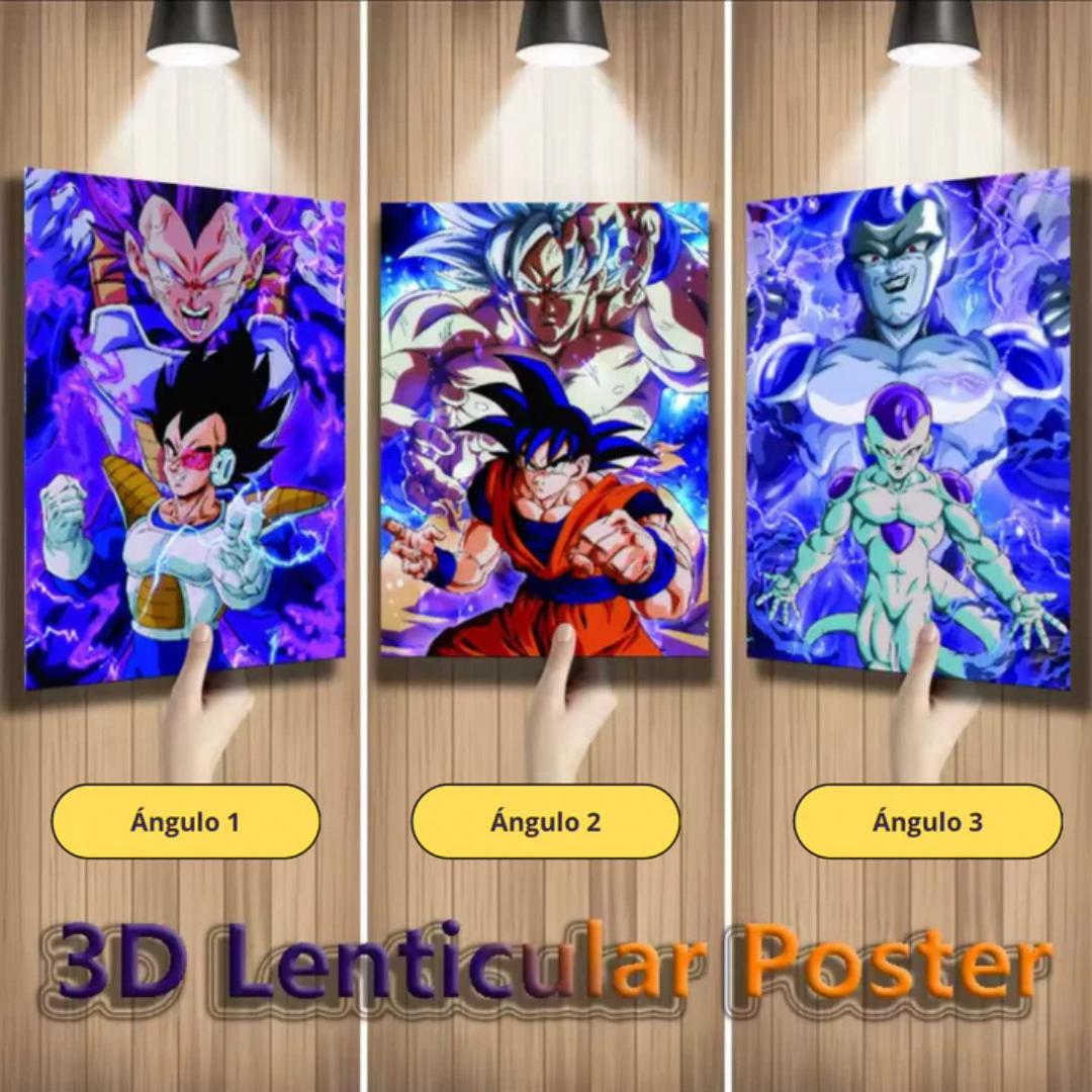 Póster 3D Dragon Ball